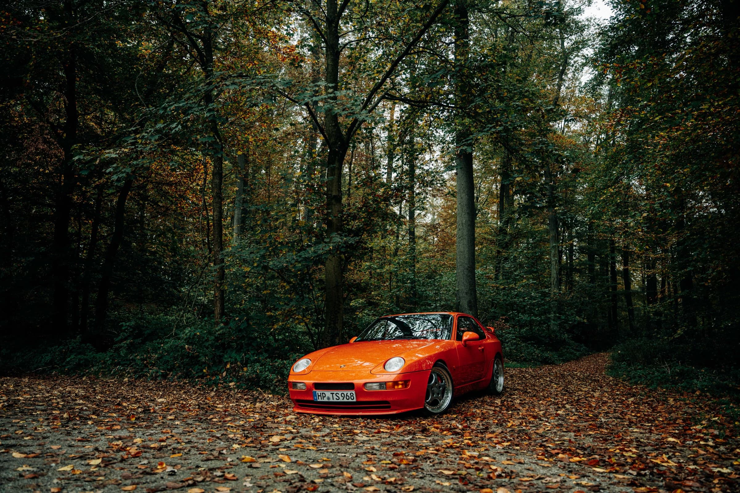 Porsche 968 — Detailaufnahme Fahrzeugzustand